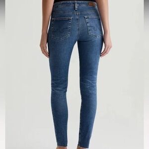 AG Farrah Skinny High Rise Dark Wash 28